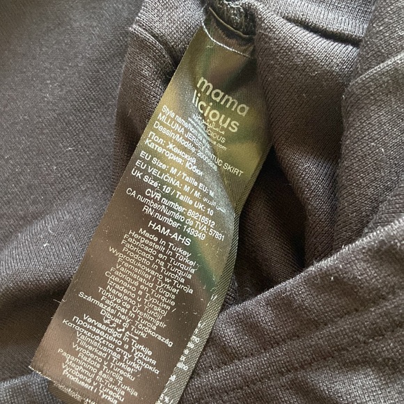 NWT Mamalicious Maternity Pencil Tube Skirt Size M - Picture 8 of 8